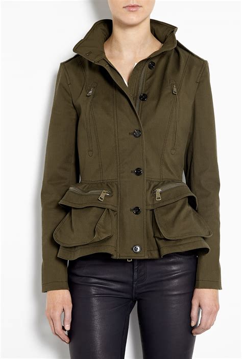 burberry cotton oxford jacket|burberry store online.